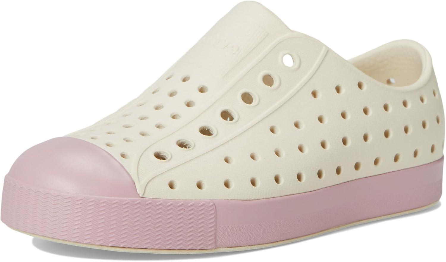 imageBlue Jefferson Regatta by Native ShoesBone WhiteBalos Pink