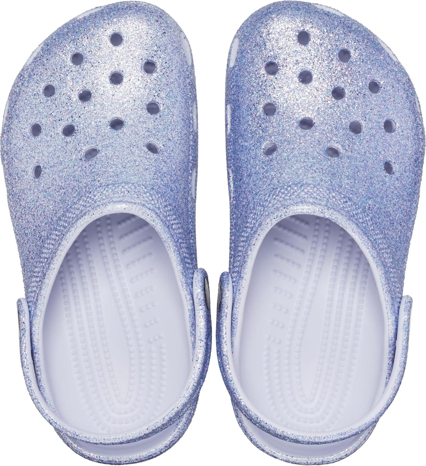 imageCrocs Kids Classic Glitter ClogFrosted Glitter