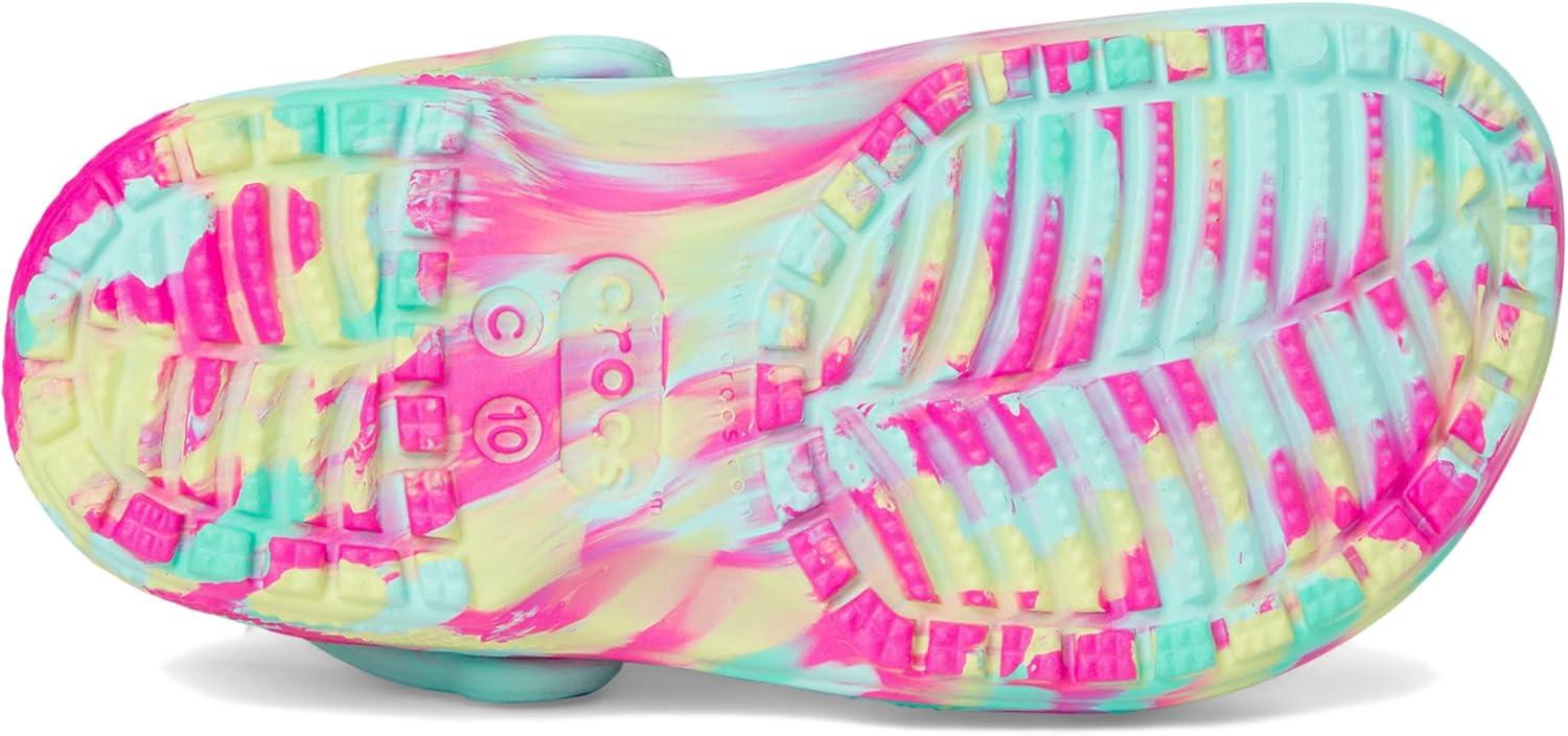 imageCrocs Kids Classic Marbled TieDye ClogAquamarineMulti
