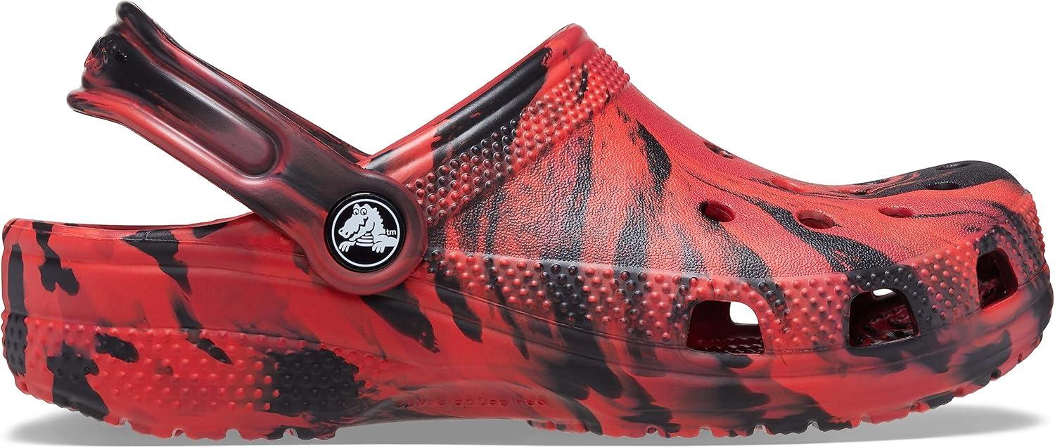 imageCrocs Kids Classic Marbled TieDye ClogPepperBlack