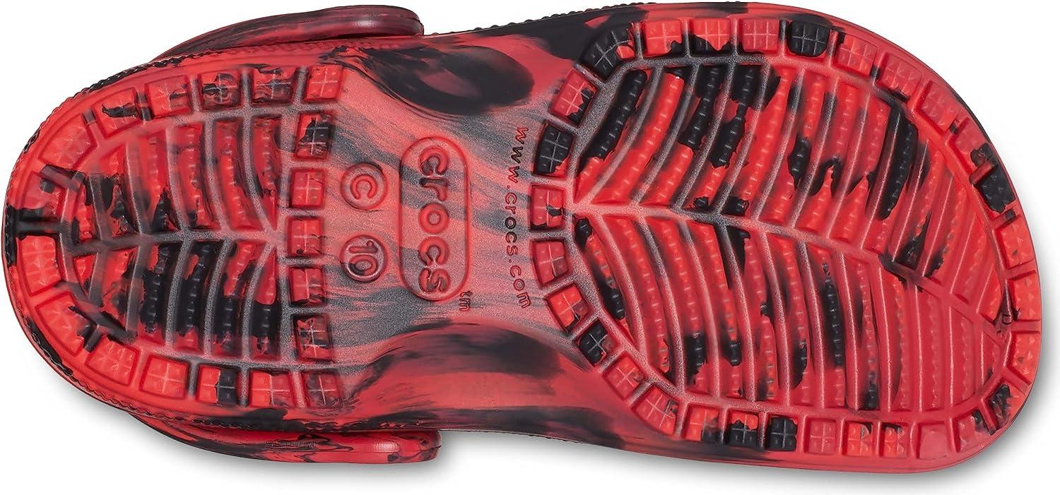 imageCrocs Kids Classic Marbled TieDye ClogPepperBlack