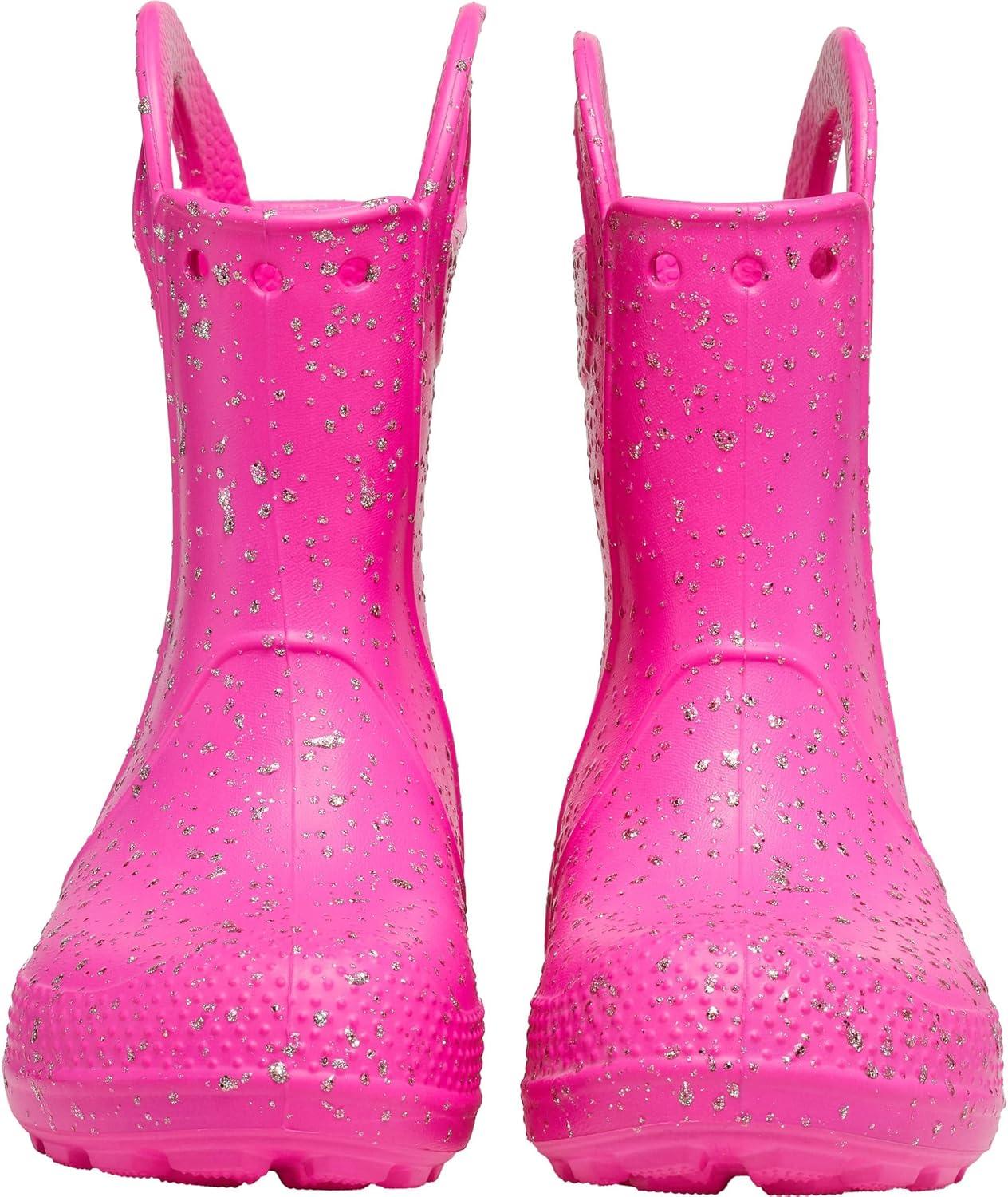 imageCrocs Kids Handle It Rain BootsPink Crush Glitter