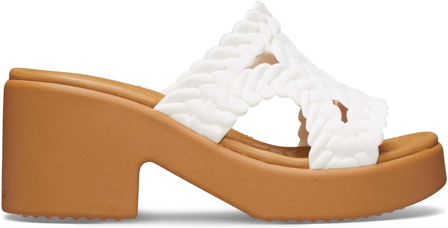 imageCrocs Womens Brooklyn HeelsChalk Woven