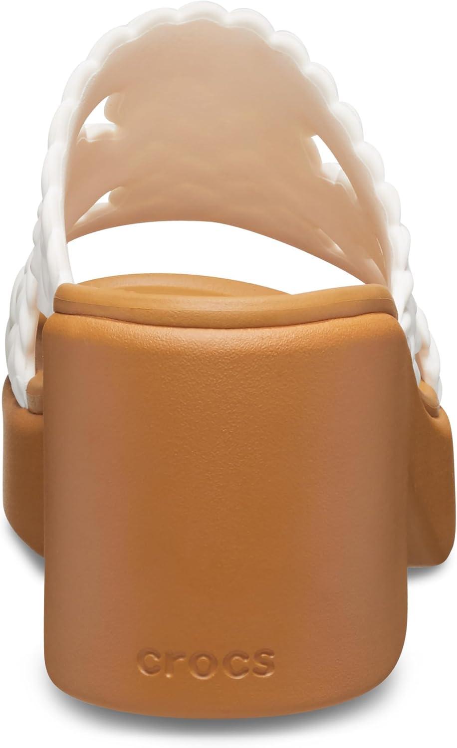 imageCrocs Womens Brooklyn HeelsChalk Woven