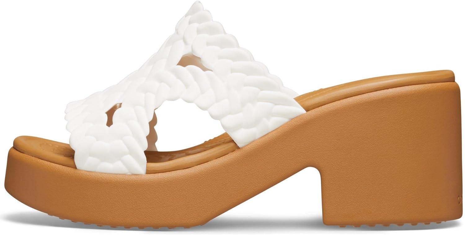 imageCrocs Womens Brooklyn HeelsChalk Woven