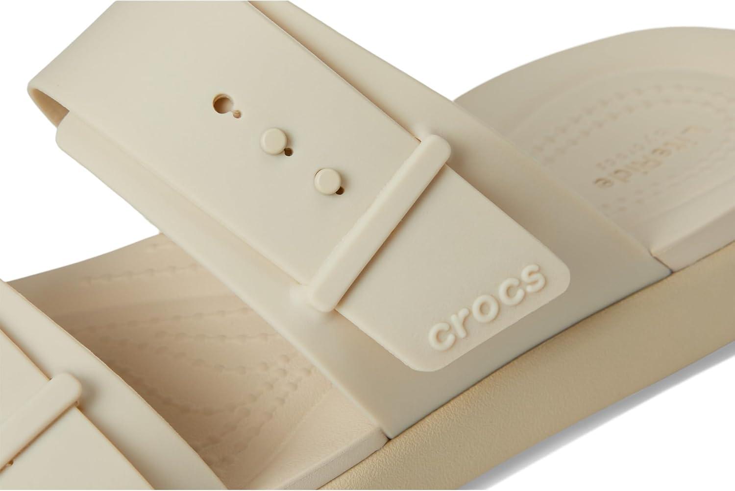 imageCrocs womens Brooklyn Buckle Low LowSandstone