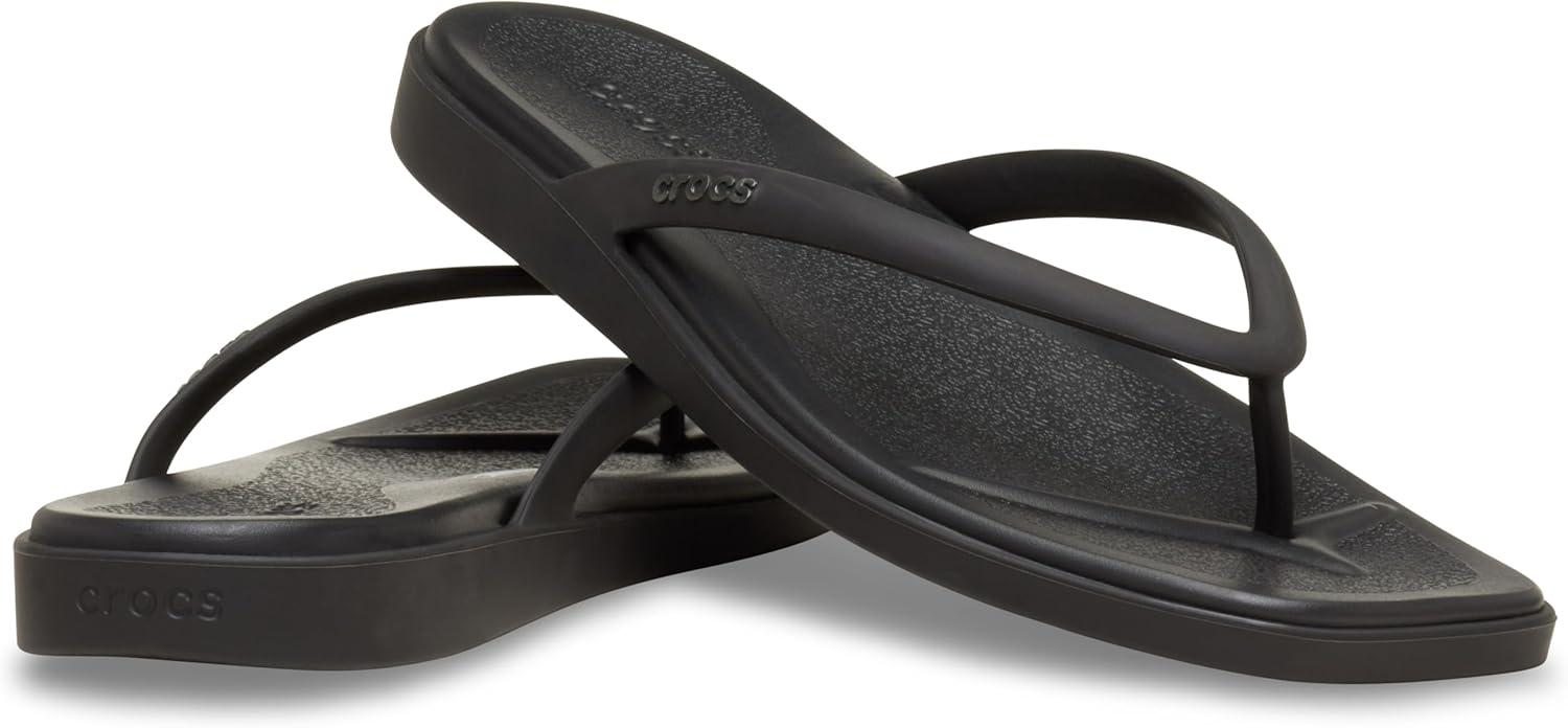 imageCrocs womens Miami Flip FlopsBlack