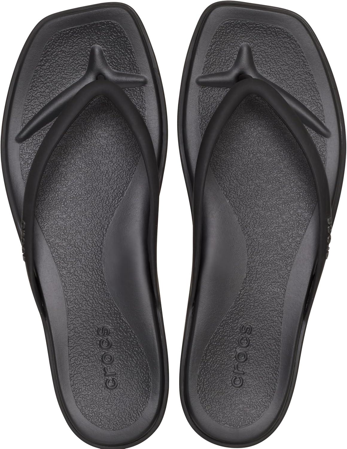 imageCrocs womens Miami Flip FlopsBlack