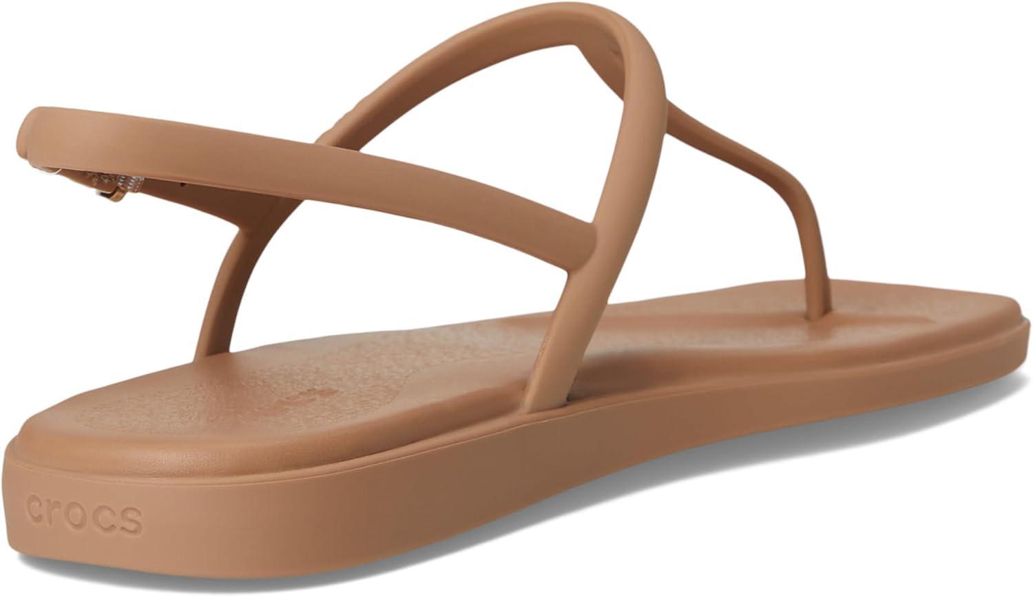 imageCrocs womens Miami Thong SandalMilk Chocolate
