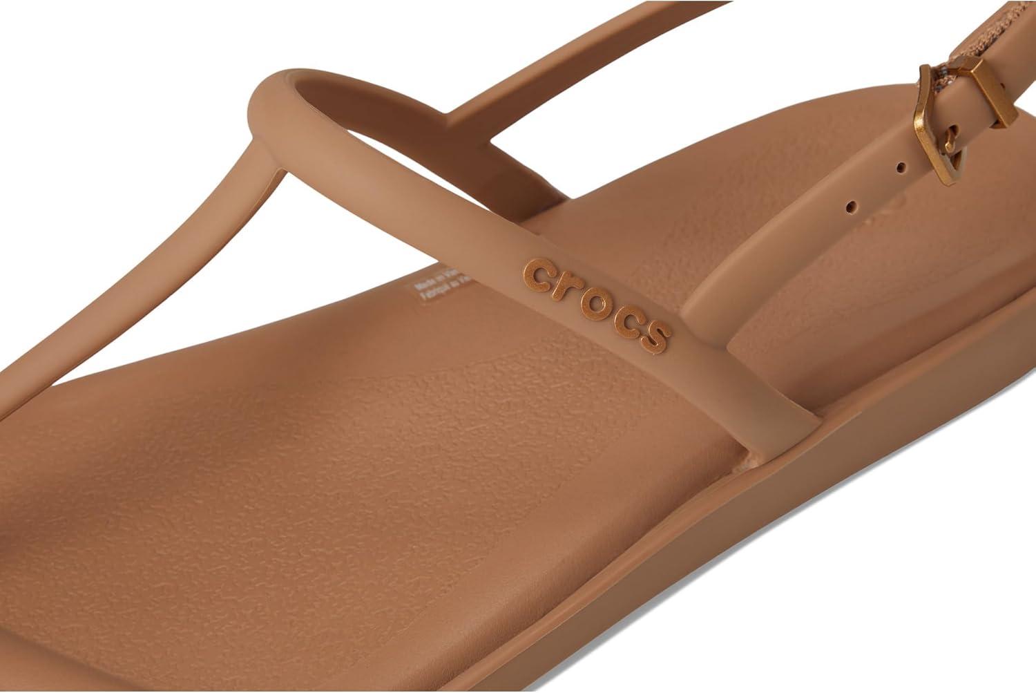 imageCrocs womens Miami Thong SandalMilk Chocolate