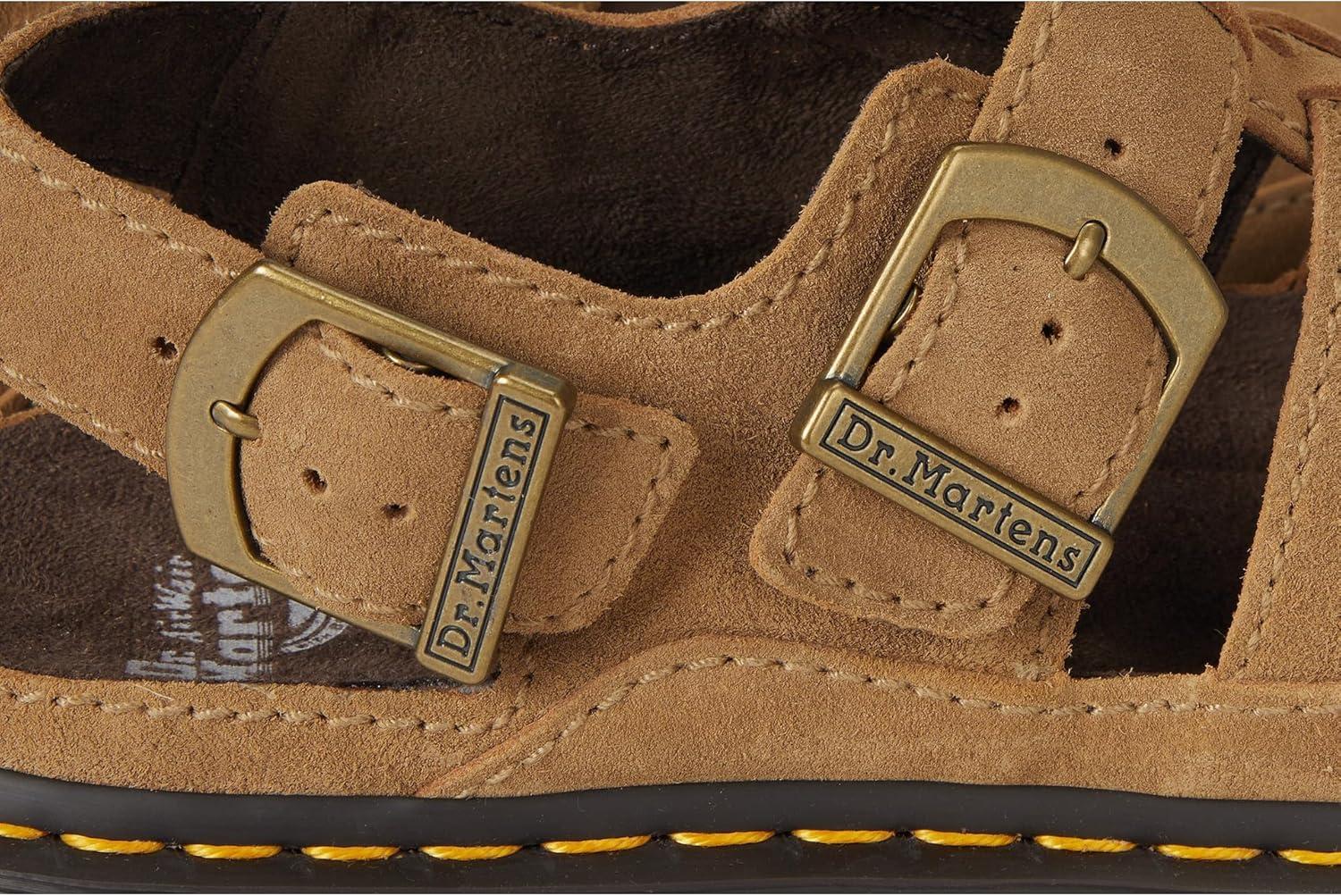 imageDr Martens UnisexAdult Wrenlie Fisherman SandalSavannah Tan