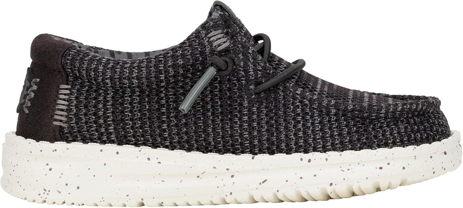 imageHey Dude Kids Wally Stretch SoxBlackWhite