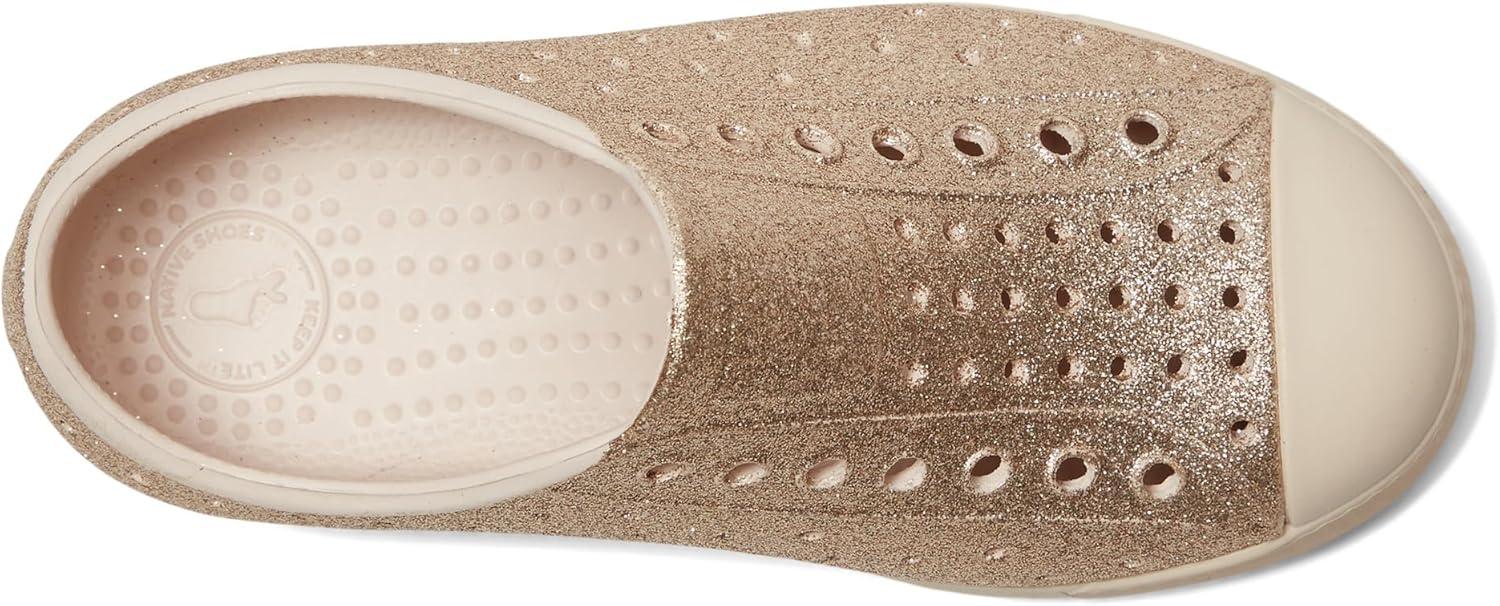 imageNative Shoes UnisexChild Jefferson BioBling Little Big Kid SneakerRock Salt BlingRock Salt Pink