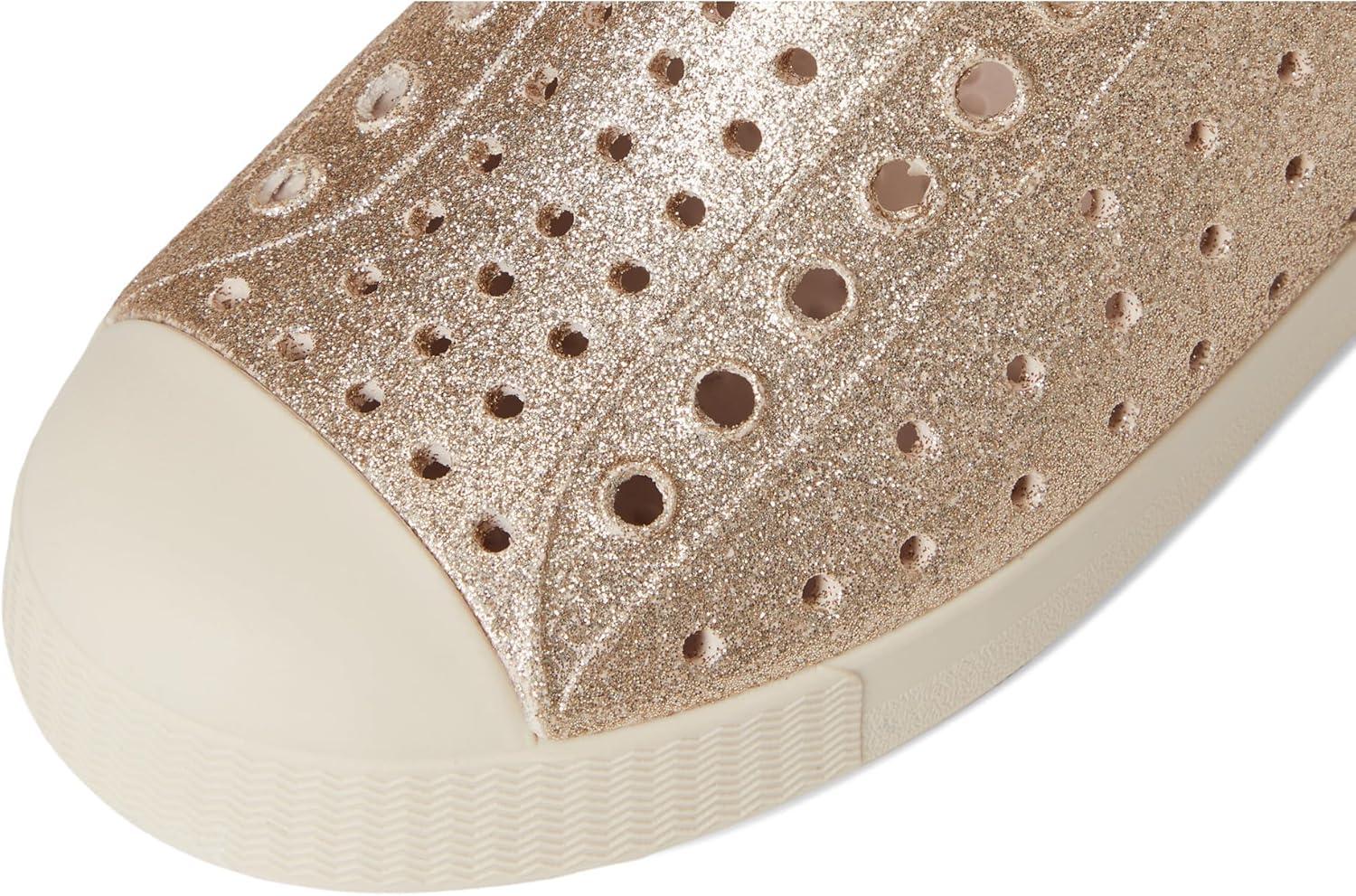 imageNative Shoes UnisexChild Jefferson BioBling Little Big Kid SneakerRock Salt BlingRock Salt Pink