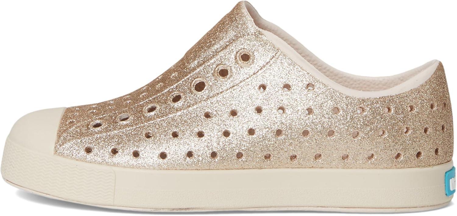 imageNative Shoes UnisexChild Jefferson BioBling Little Big Kid SneakerRock Salt BlingRock Salt Pink