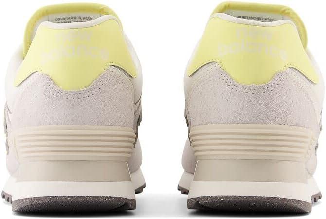 imageNew Balance Womens 574 V2 Essential SneakerGrey MatterSea SaltMaize