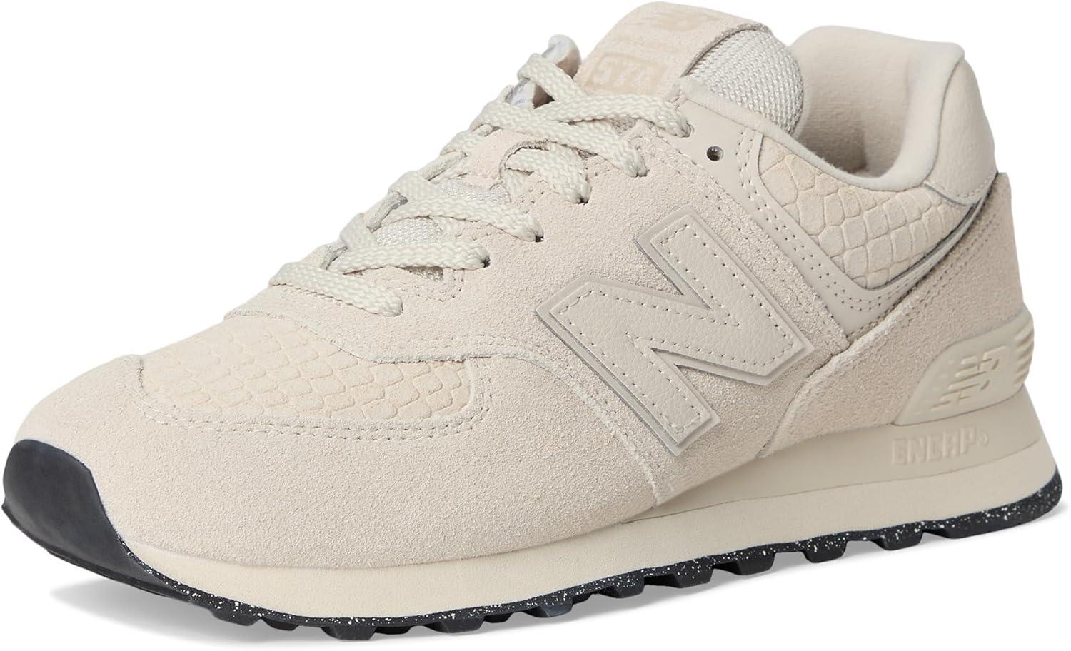 imageNew Balance Womens 574 V2 Essential SneakerWhiteBone