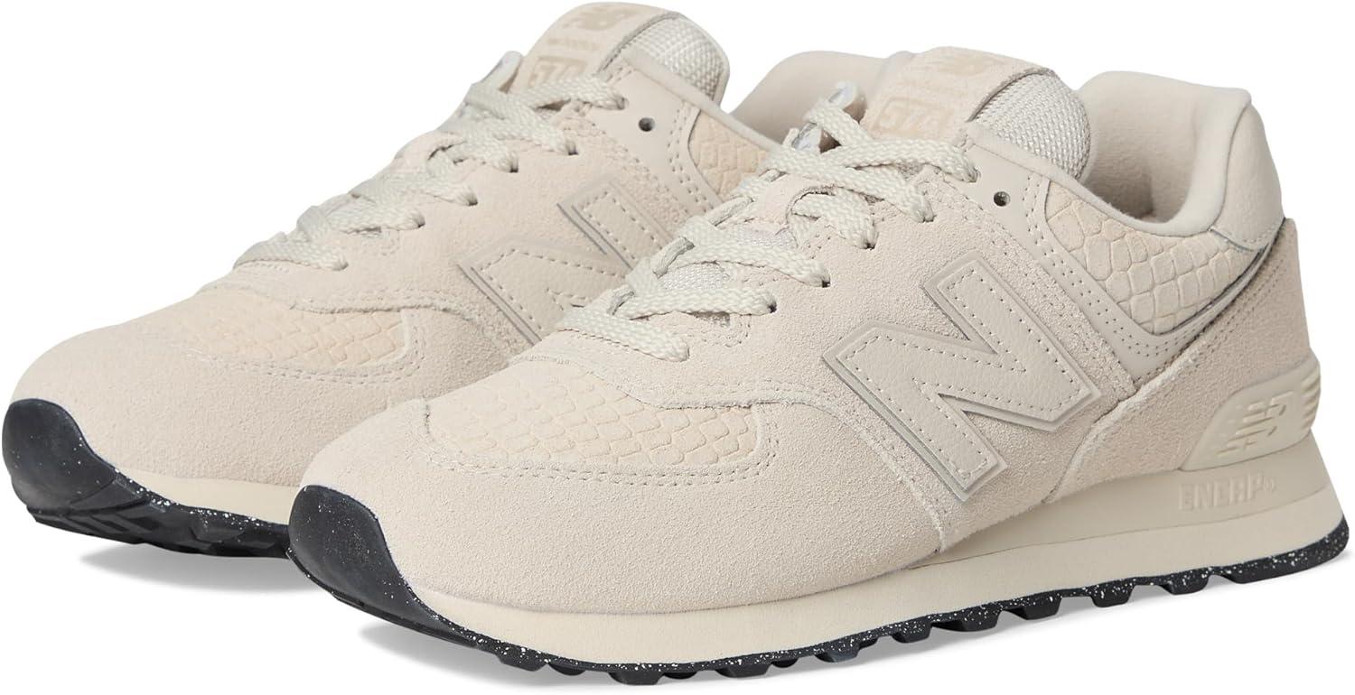 imageNew Balance Womens 574 V2 Essential SneakerWhiteBone