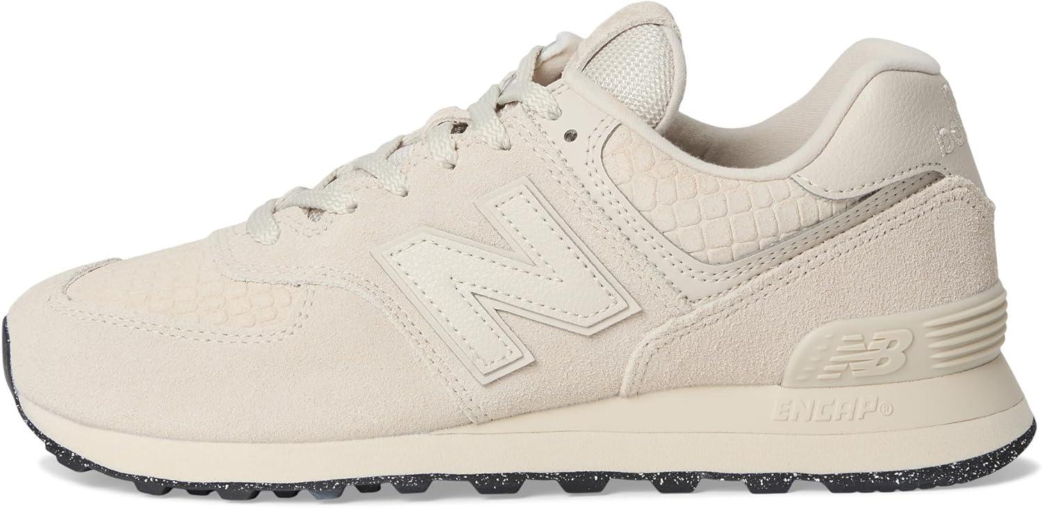 imageNew Balance Womens 574 V2 Essential SneakerWhiteBone