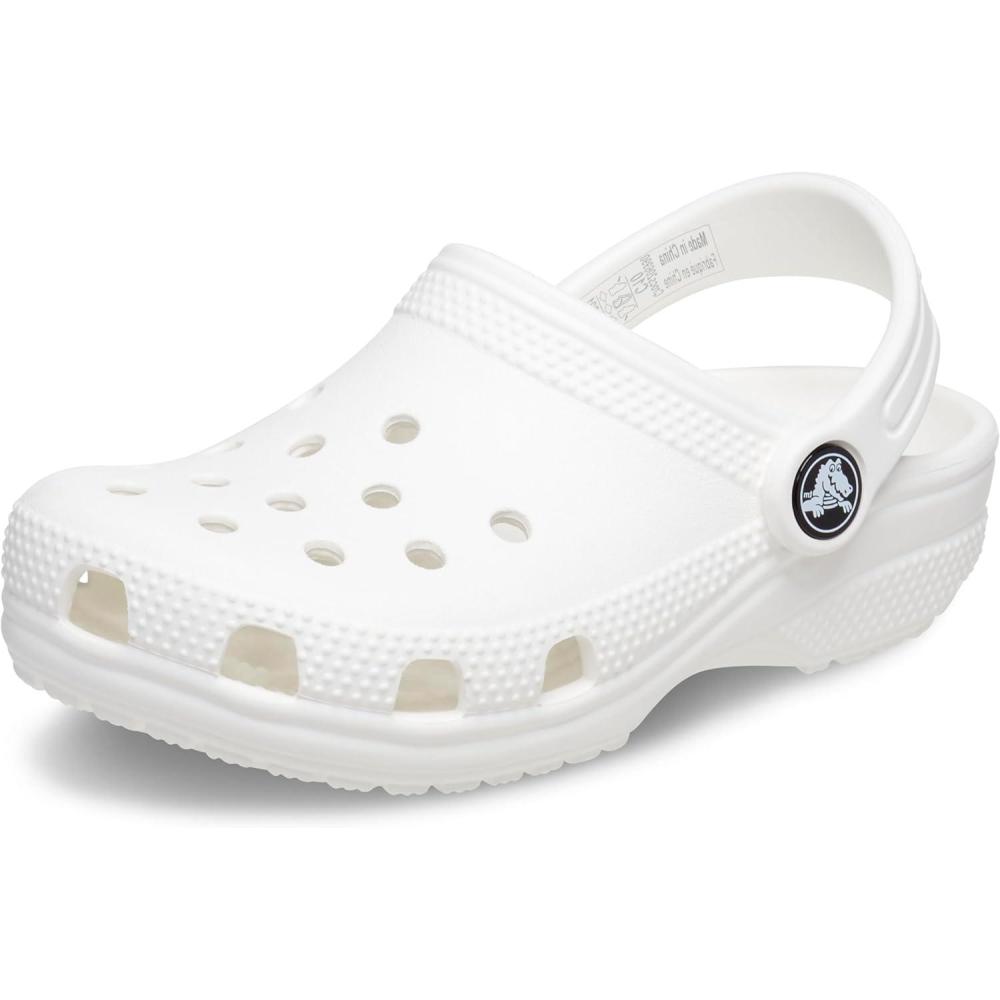imageCrocs Kids Classic ClogWhite
