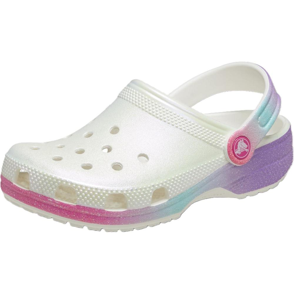 imageCrocs Kids Classic Glitter ClogIrridescent OmbreMulti