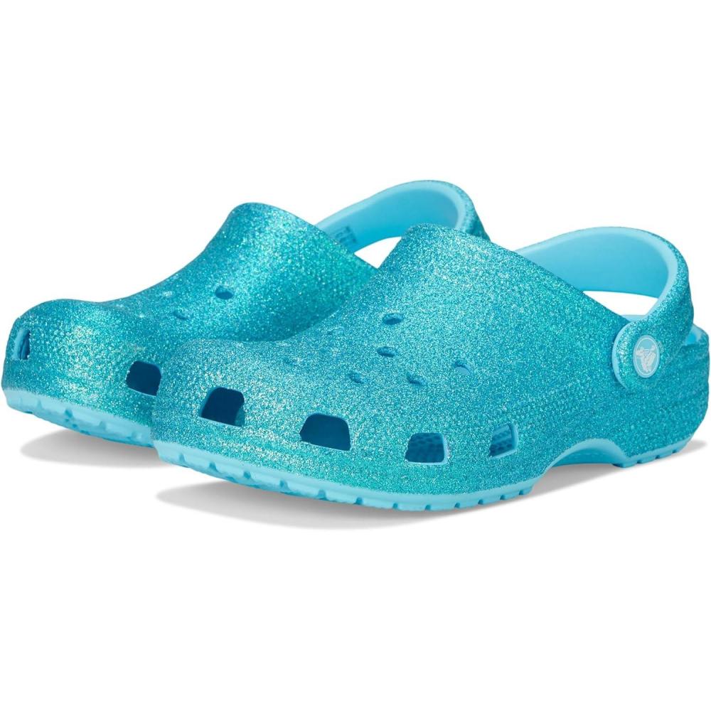 imageCrocs Kids Classic Glitter ClogTinted Glass