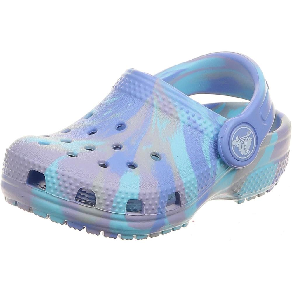 imageCrocs Kids Classic Marbled TieDye ClogMoon JellyMulti