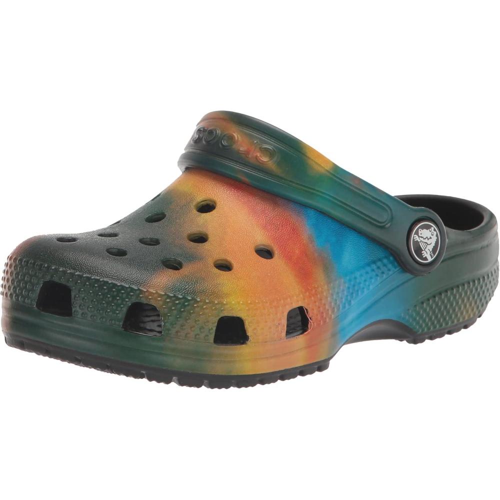 imageCrocs Kids Classic Marbled TieDye ClogMulti Tiedye