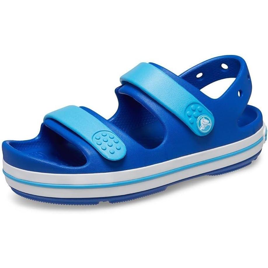 imageCrocs Kids Crocband Cruiser SandalsBlue Bolt Venetian Blue