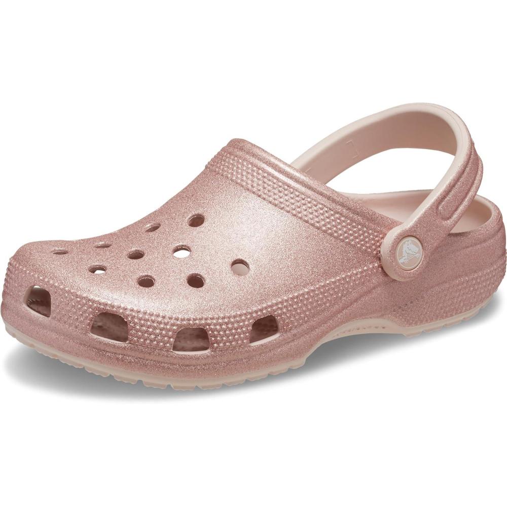 imageCrocs Unisex Adult Classic Glitter ClogQuartz Glitter