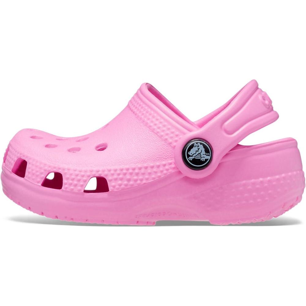 imageCrocs Unisex Child Littles Clogs Infant and Baby Shoes for Girls and BoysTaffy Pink