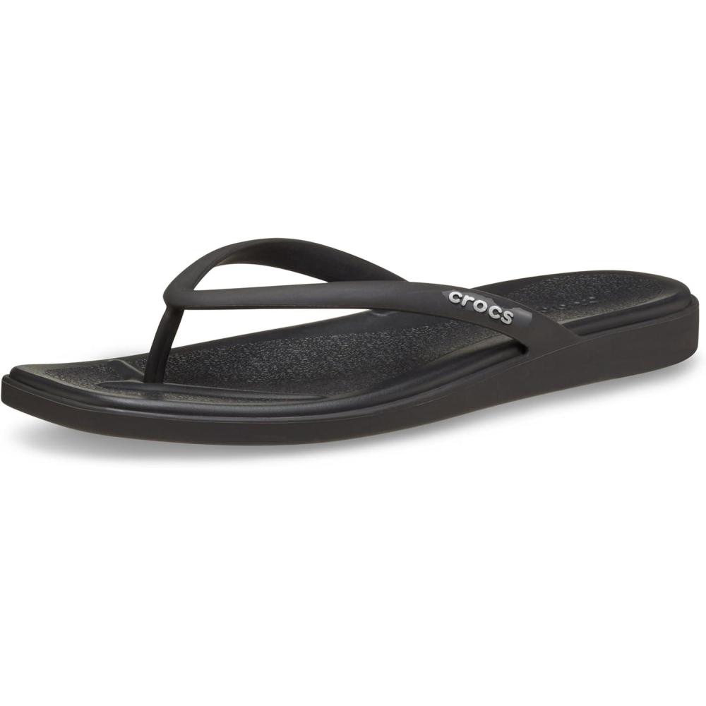 imageCrocs womens Miami Flip FlopsBlack