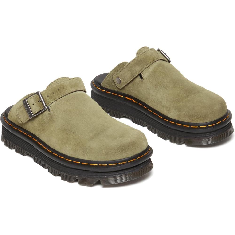 imageDr Martens UnisexAdult Zeb Zag MuleMuted Olive
