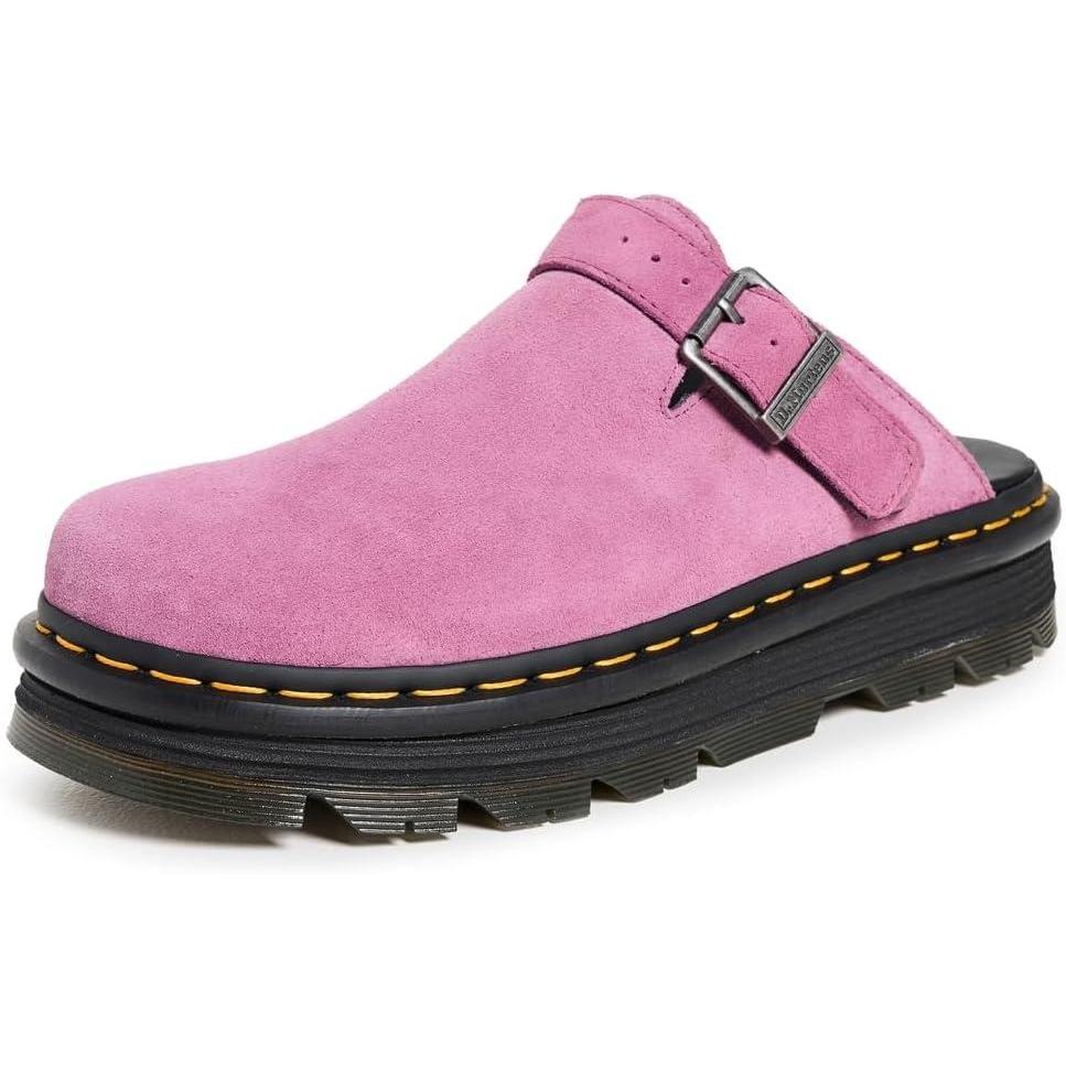 imageDr Martens UnisexAdult Zeb Zag MuleMuted Purple