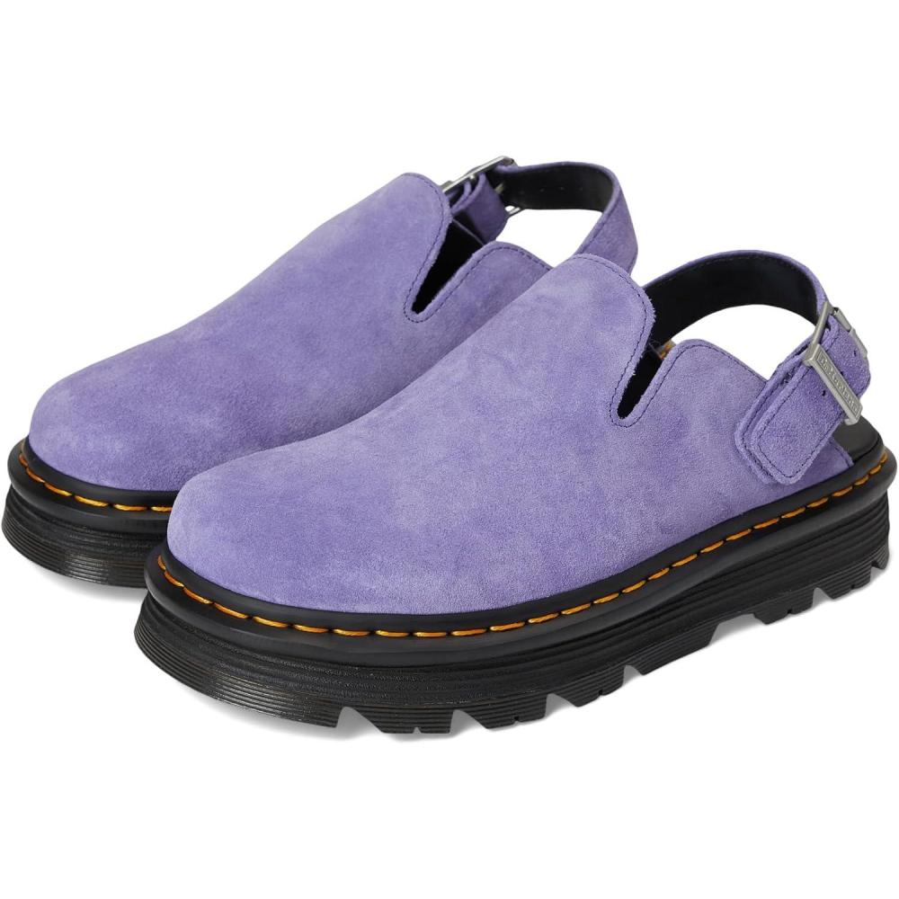 imageDr Martens UnisexAdult Zeb Zag MuleTwilight Purple