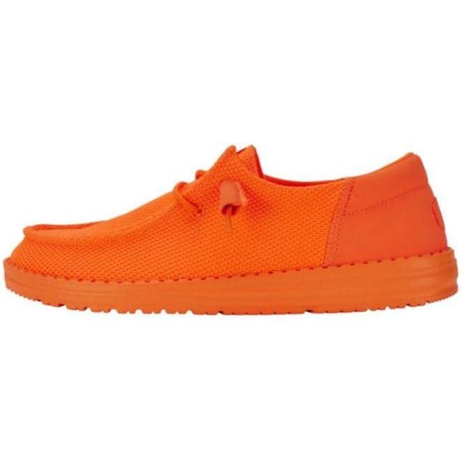 imageHEYDUDE Womens Wendy Funk Mono LoaferNeon Orange