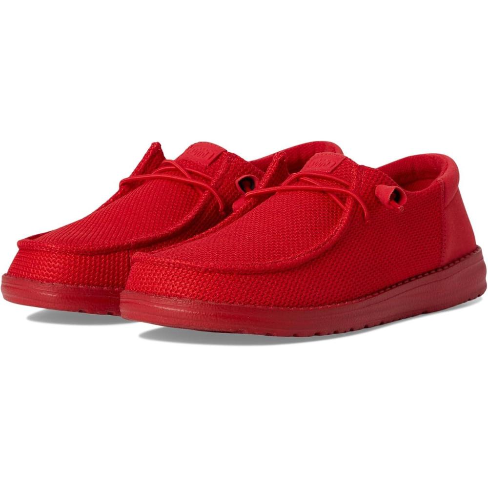 imageHEYDUDE Womens Wendy Funk Mono LoaferVarsity Red
