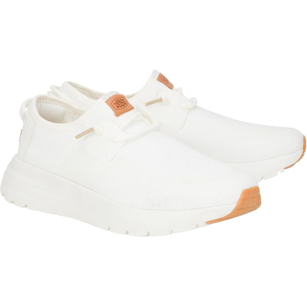 imageHey Dude Womens Sirocco W Neutrals White Loafer FlatWhite