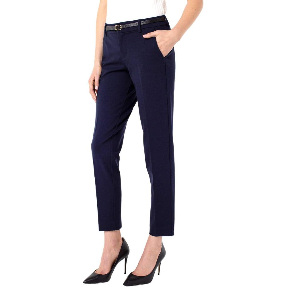 imageLiverpool Womens Kelsey Trouser Super Stretch PonteCadet Blue