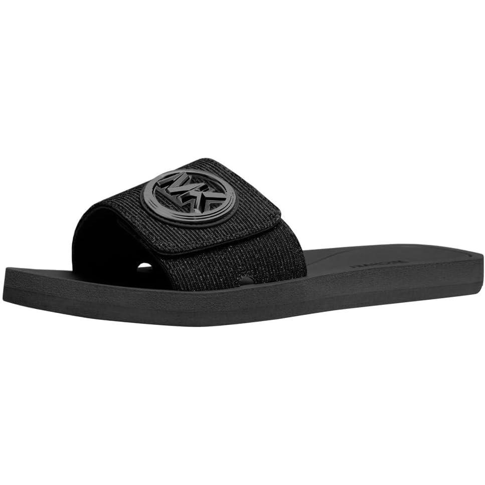 imageMichael Kors Womens MK Charm SlideBlack