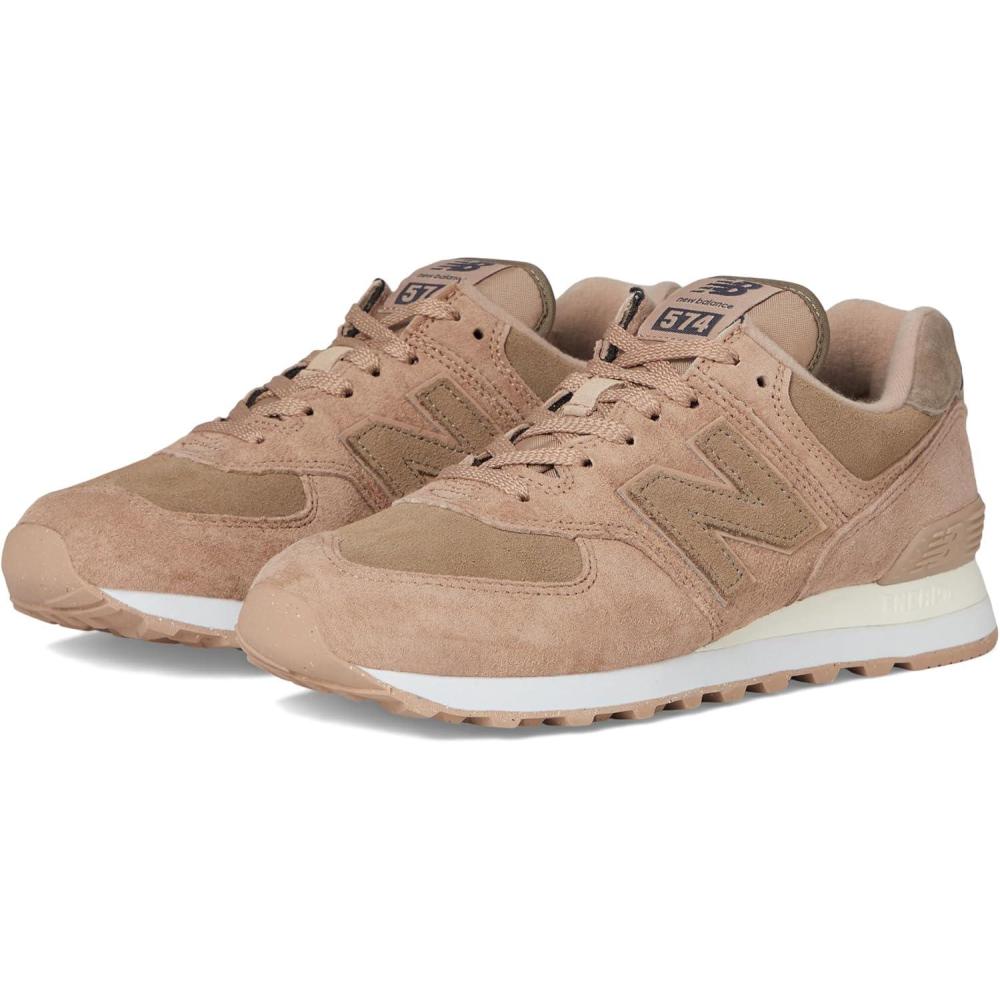 imageNew Balance Womens 574 V2 Essential SneakerFlat TaupeMushroomSea Salt