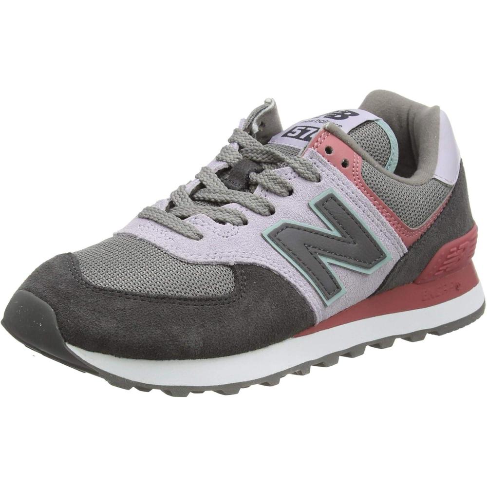 imageNew Balance Womens 574 V2 Essential SneakerPurple Thistle Lbt