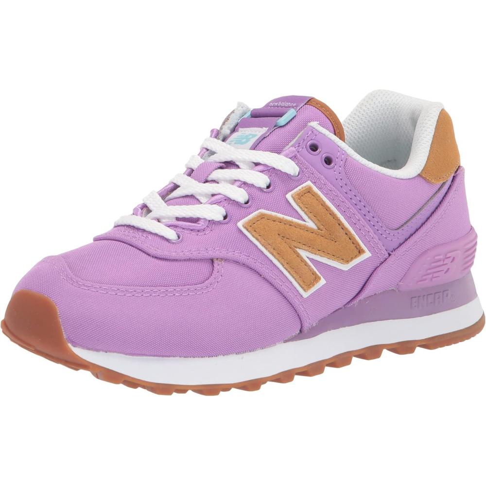 imageNew Balance Womens 574 V2 Essential SneakerPurpleWorkwear