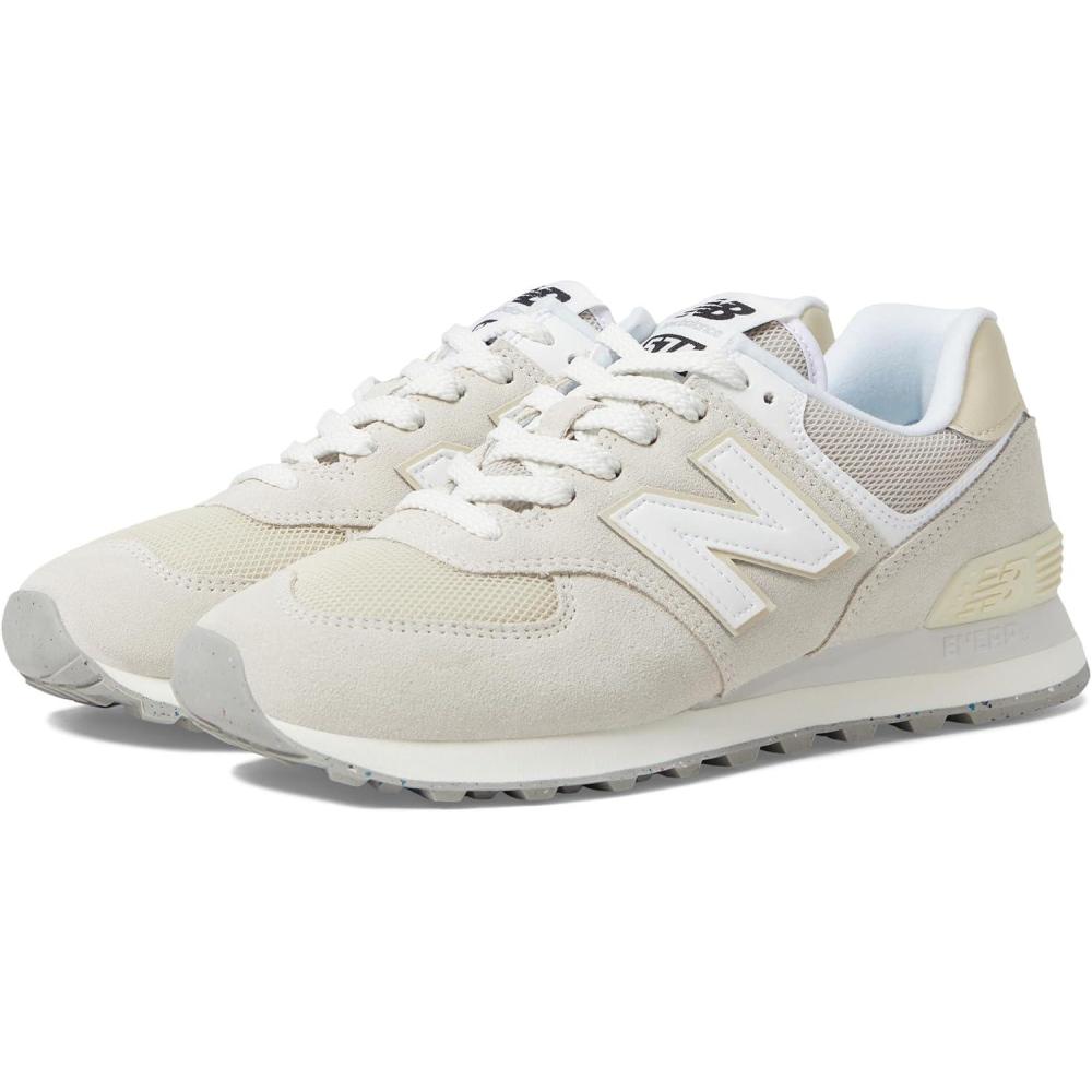 imageNew Balance Womens 574 V2 Essential SneakerWhite Grey