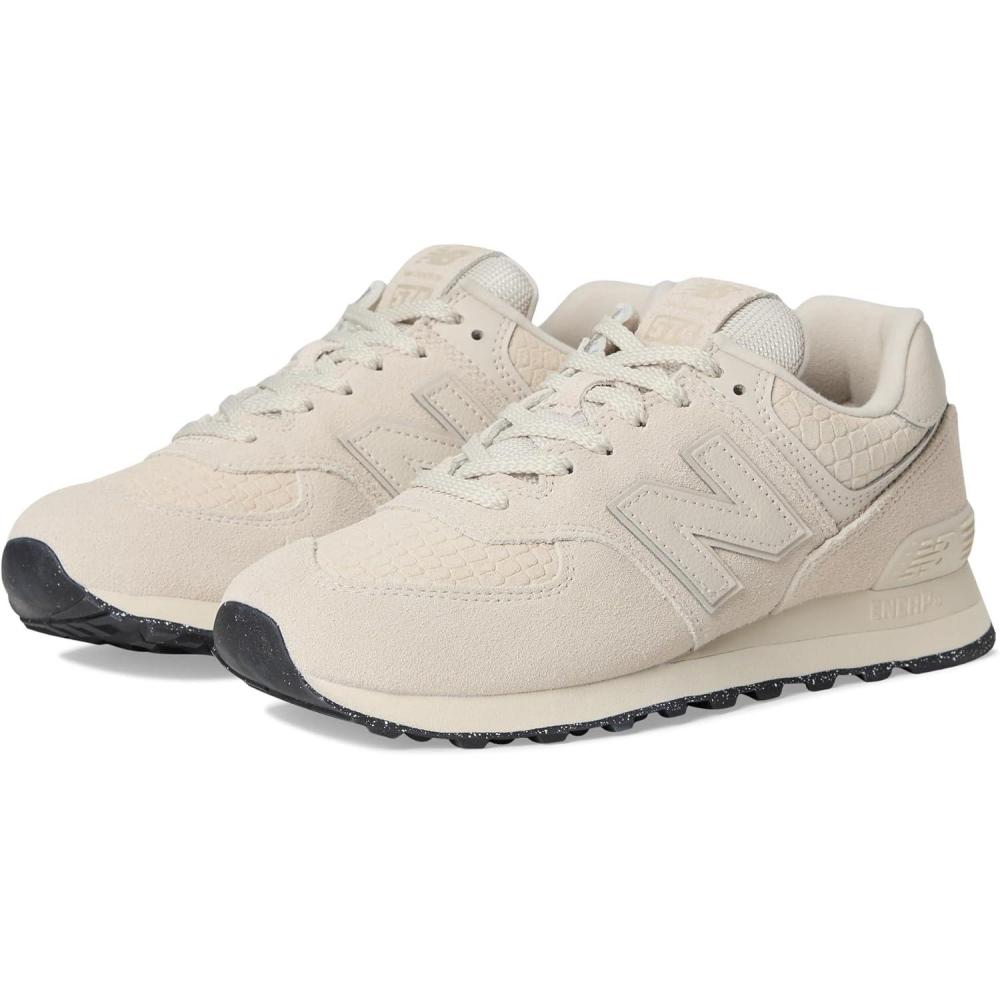 imageNew Balance Womens 574 V2 Essential SneakerWhiteBone