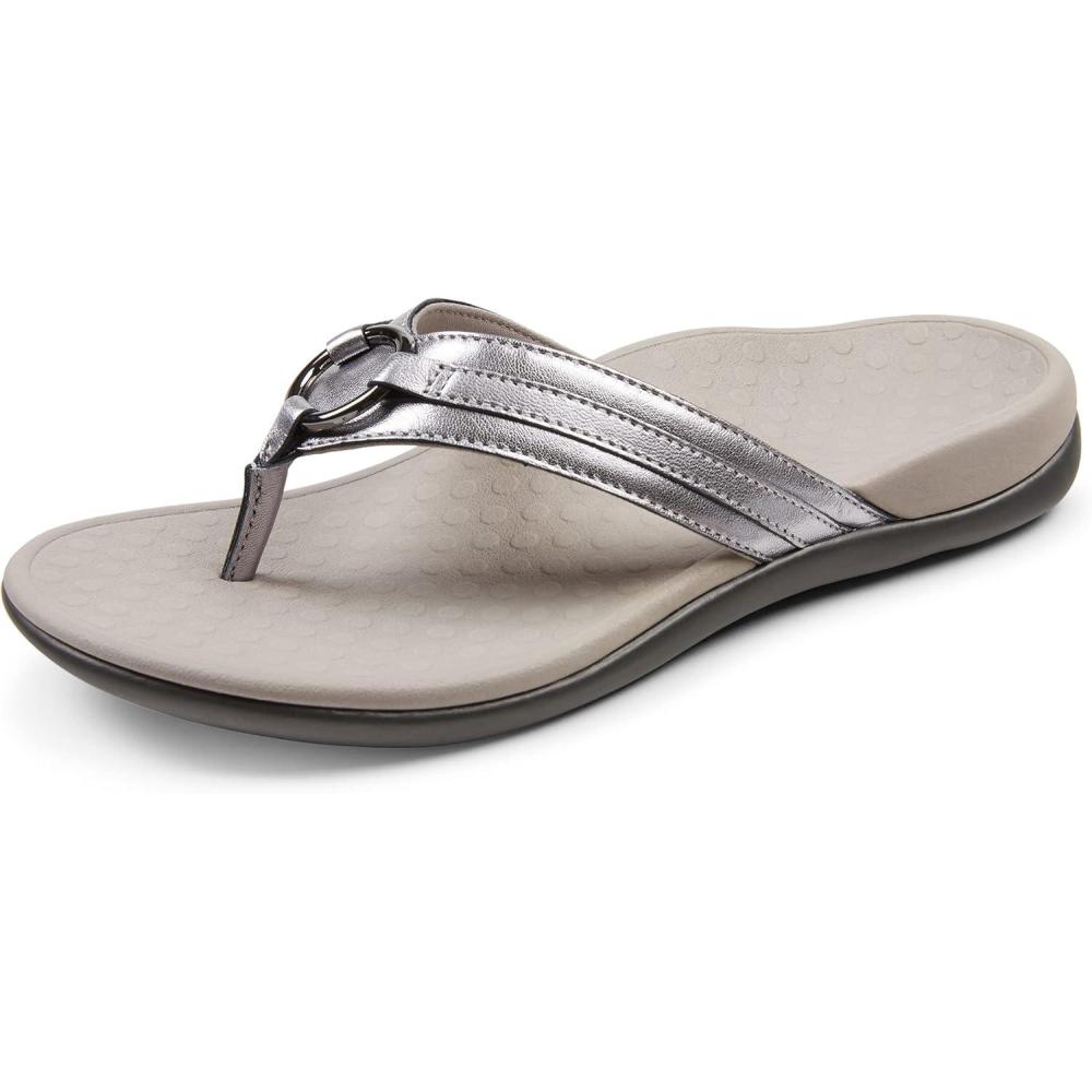 imageVionic Womens AloePewter Leather