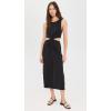 Beyond Yoga Women’s Around The World Front Twist Dress(Black)
