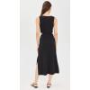 Beyond Yoga Women’s Around The World Front Twist Dress(Black)