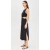 Beyond Yoga Women’s Around The World Front Twist Dress(Black)