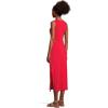 Beyond Yoga Women’s Around The World Front Twist Dress(Candy Apple Red)